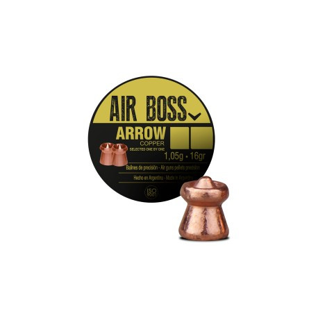 BALÍN AIR BOSS COPPER ARROW 5,5 MM(.22)