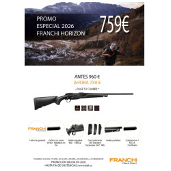 RIFLE FRANCHI HORIZON BLACK SYNTHETIC